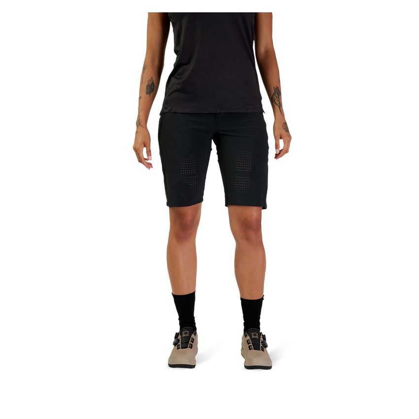 Fox Spodenki Rowerowe Damskie  Flexair Black Xs