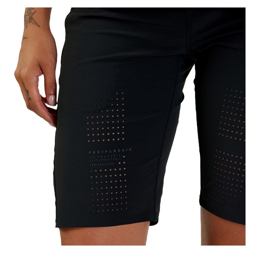 Fox Spodenki Rowerowe Damskie  Flexair Black Xl