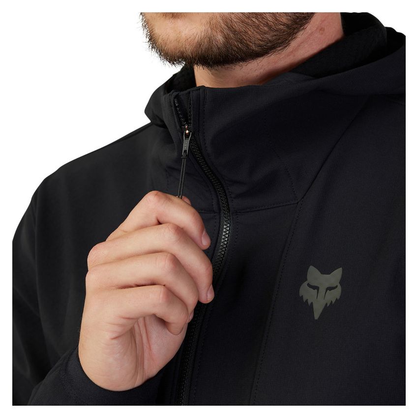 Fox Bluza Rowerowa Z Kapturem  Ranger Fire Black S
