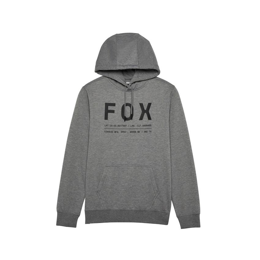 Fox Bluza Z Kapturem  Non Stop Fleece Po Heather Graphite S