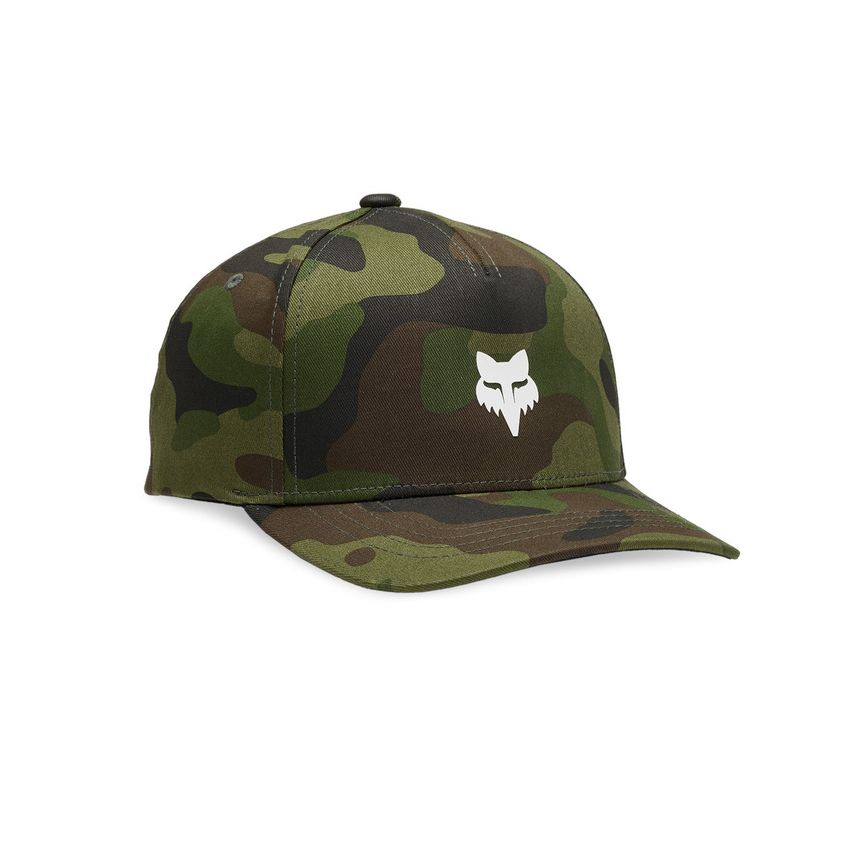 Czapka z daszkiem FOX Junior Head 110 Green Camo