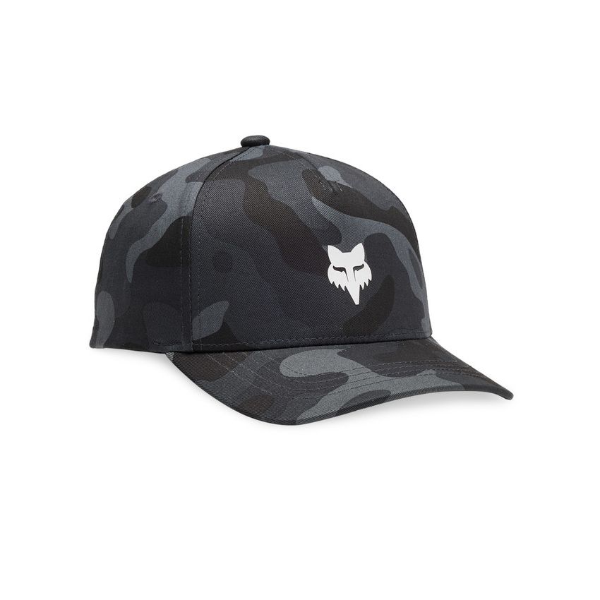 Fox Czapka Z Daszkiem Junior  Head 110 Sb Black Camo Yos