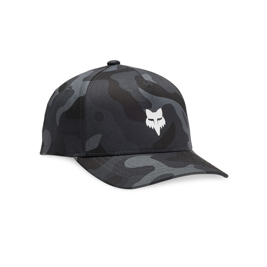 Fox Czapka Z Daszkiem Junior  Head 110 Sb Black Camo Yos