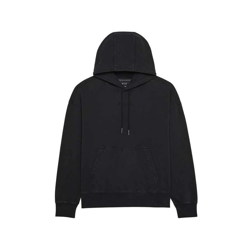 Fox Bluza Z Kapturem  Wordmark Oversized Fleece Po Black M