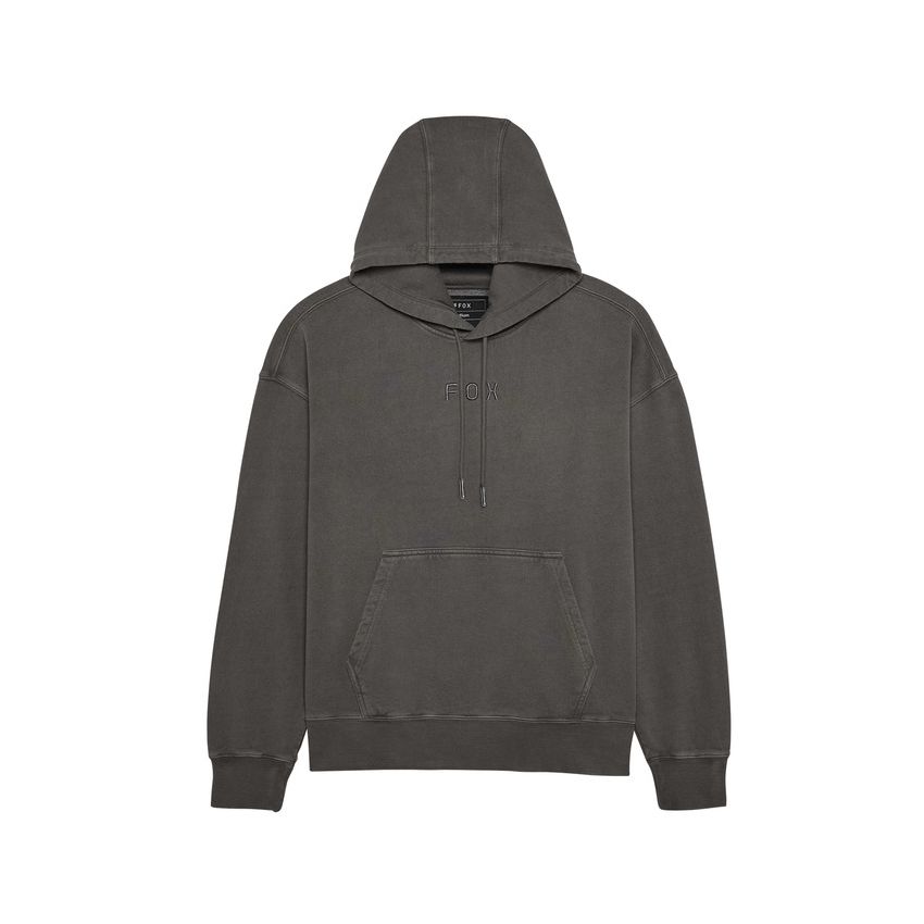 Fox Bluza Z Kapturem  Wordmark Oversized Fleece Po Pewter S