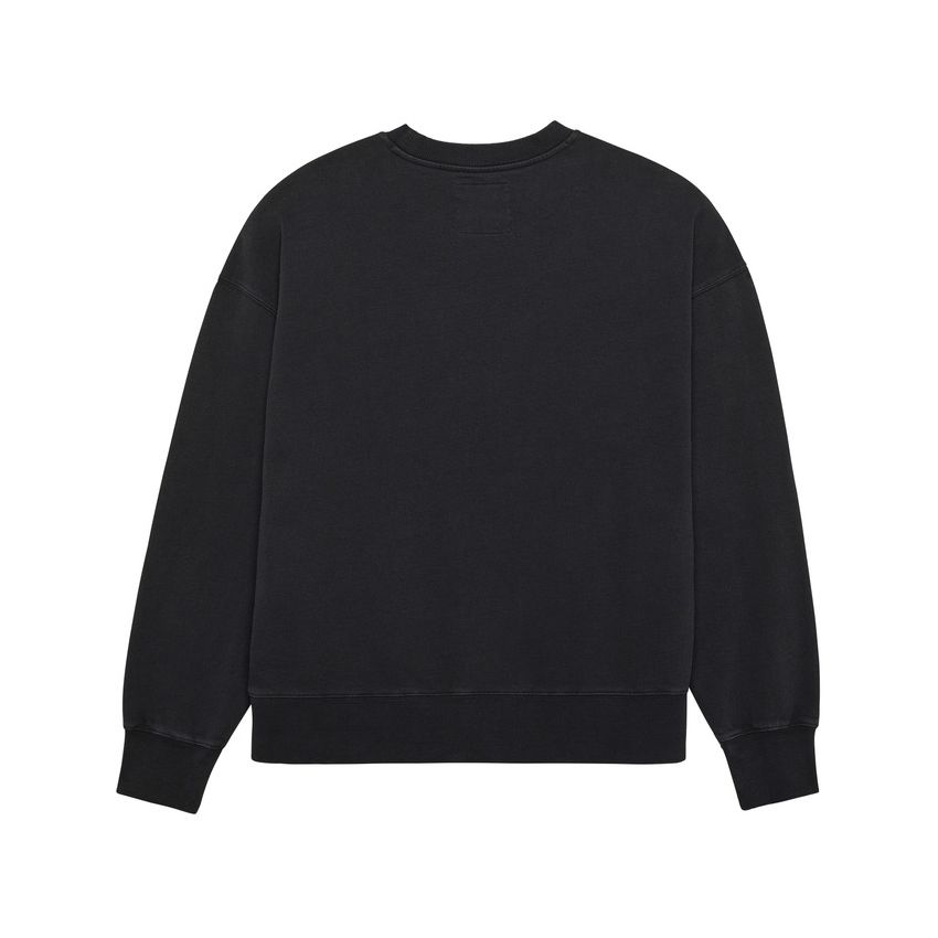 Fox Bluza  Wordmark Oversized Fleece Crew Black M