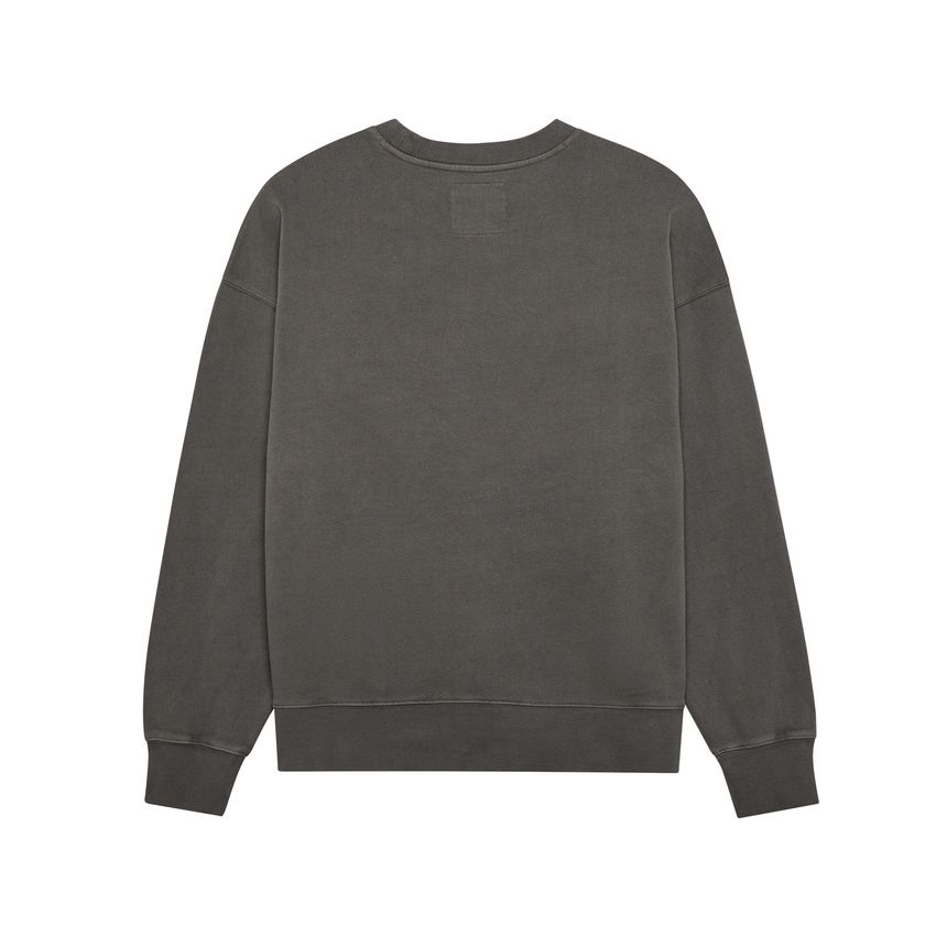 Fox Bluza  Wordmark Oversized Fleece Crew Pewter S