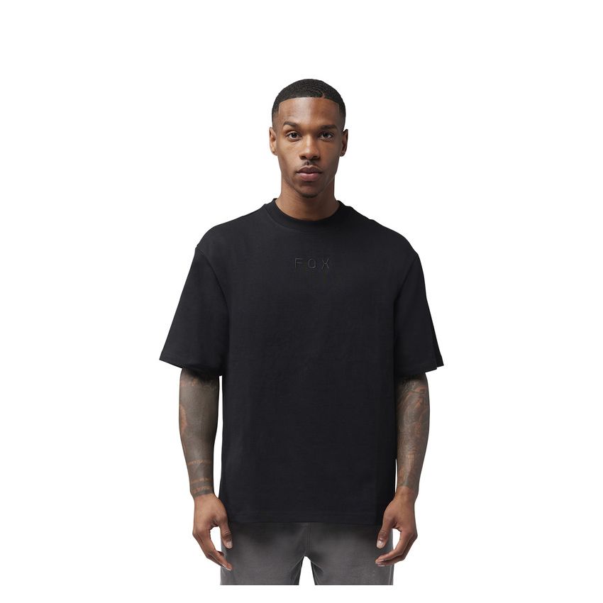 Fox T-shirt  Wordmark Oversized Black M