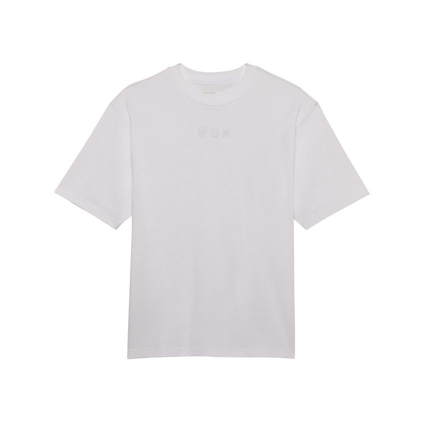 Fox T-shirt  Wordmark Oversized Optic White S