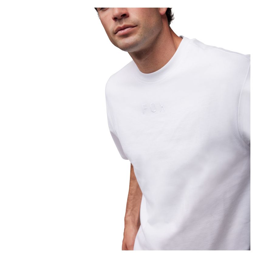 Fox T-shirt  Wordmark Oversized Optic White S