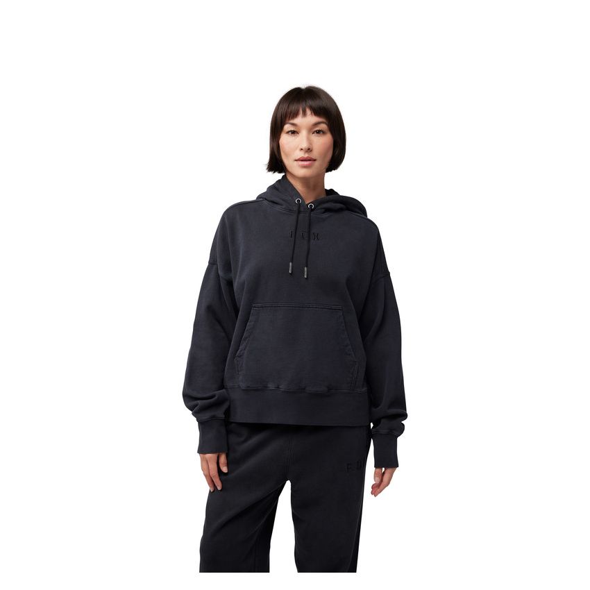 Fox Bluza Z Kapturem Damska  Wordmark Oversized Black Xs