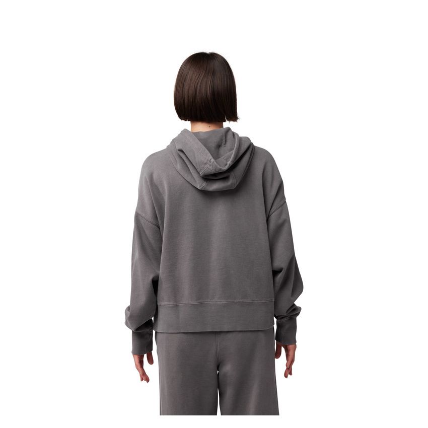Fox Bluza Z Kapturem Damska  Wordmark Oversized Pewter Xs