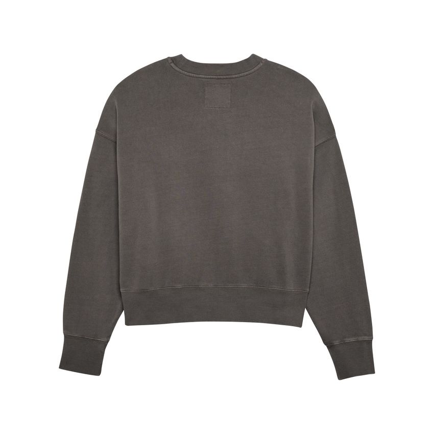 Fox Bluza Damska  Wordmark Oversized Fleece Crew Pewter Xs