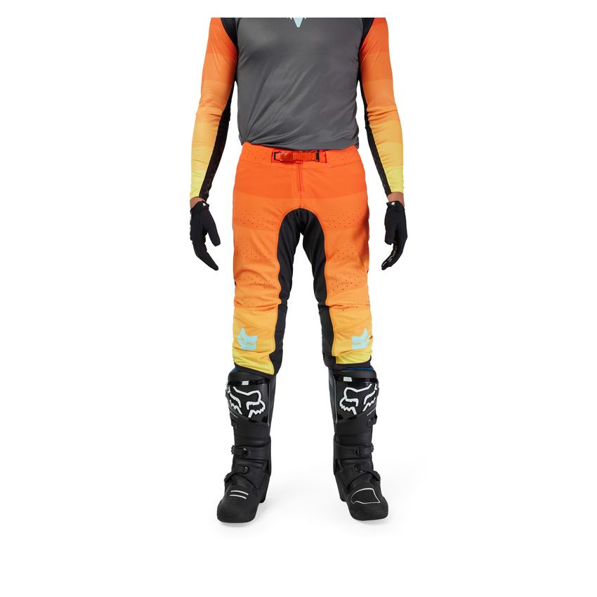 Fox Spodnie Motocyklowe  Flexair Grid Black Orange 32