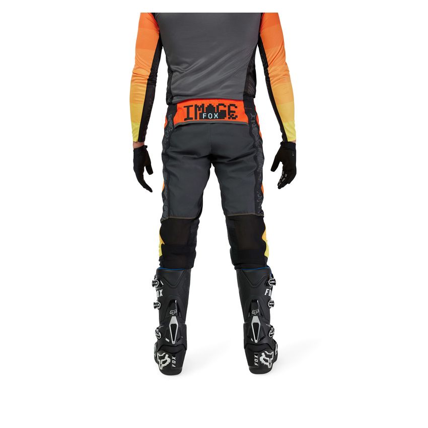 Fox Spodnie Motocyklowe  Flexair Grid Black Orange 32