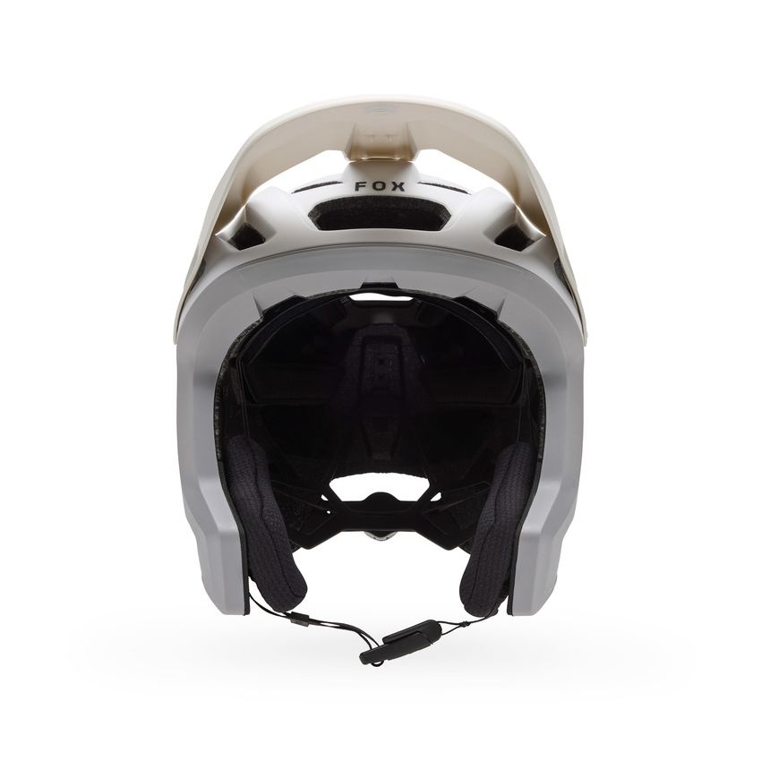 Fox Kask Rowerowy  Dropframe Pro Grid Light Grey L