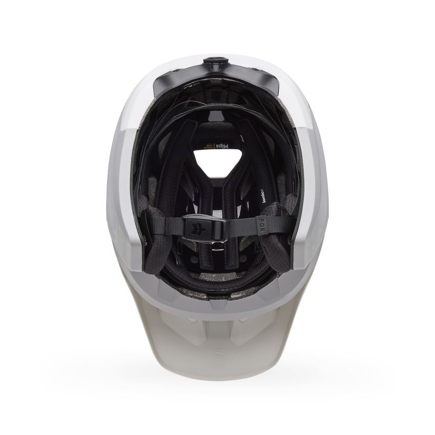 Fox Kask Rowerowy  Dropframe Pro Grid Light Grey L