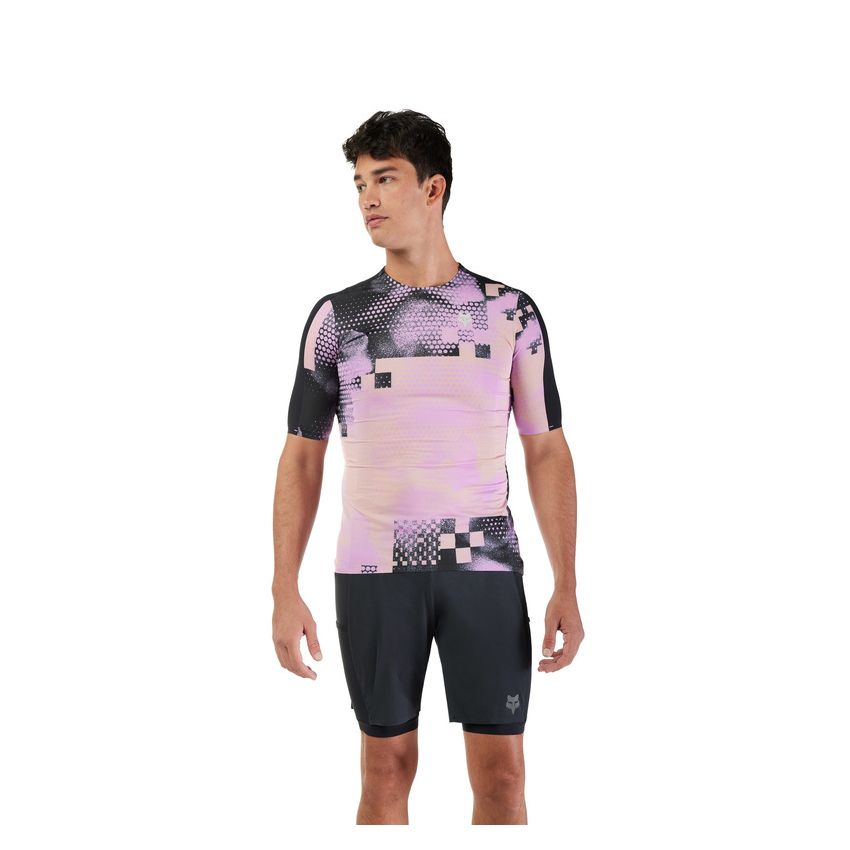 Fox Koszulka Rowerowa  Flexair Ascent Pulse Dusty Rose Xl