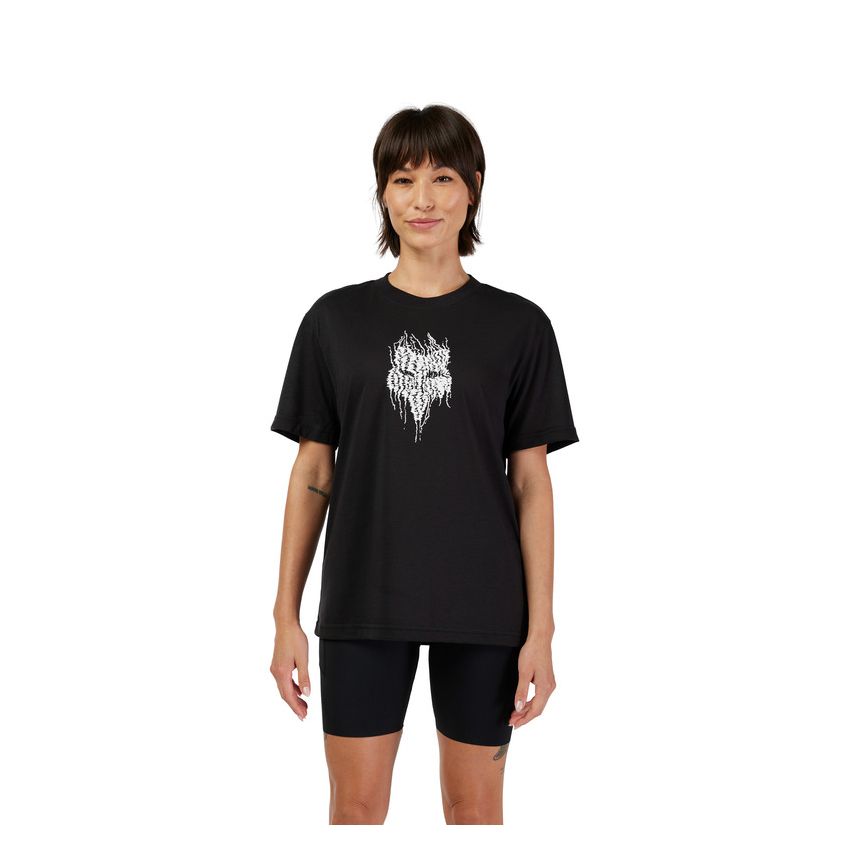 Fox T-shirt Damski  Bark Tech Black M