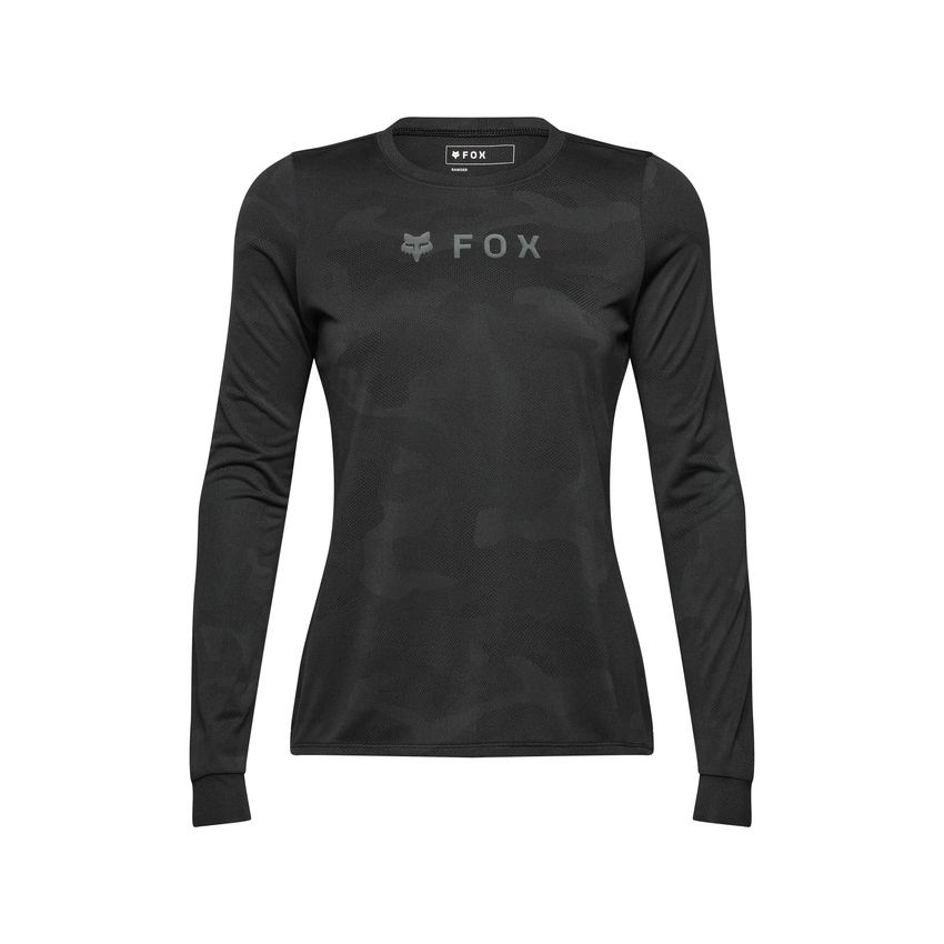 Fox Koszulka Rowerowa Z DŁugim RĘkawem Damska  Ranger Tru Dri Black Xs