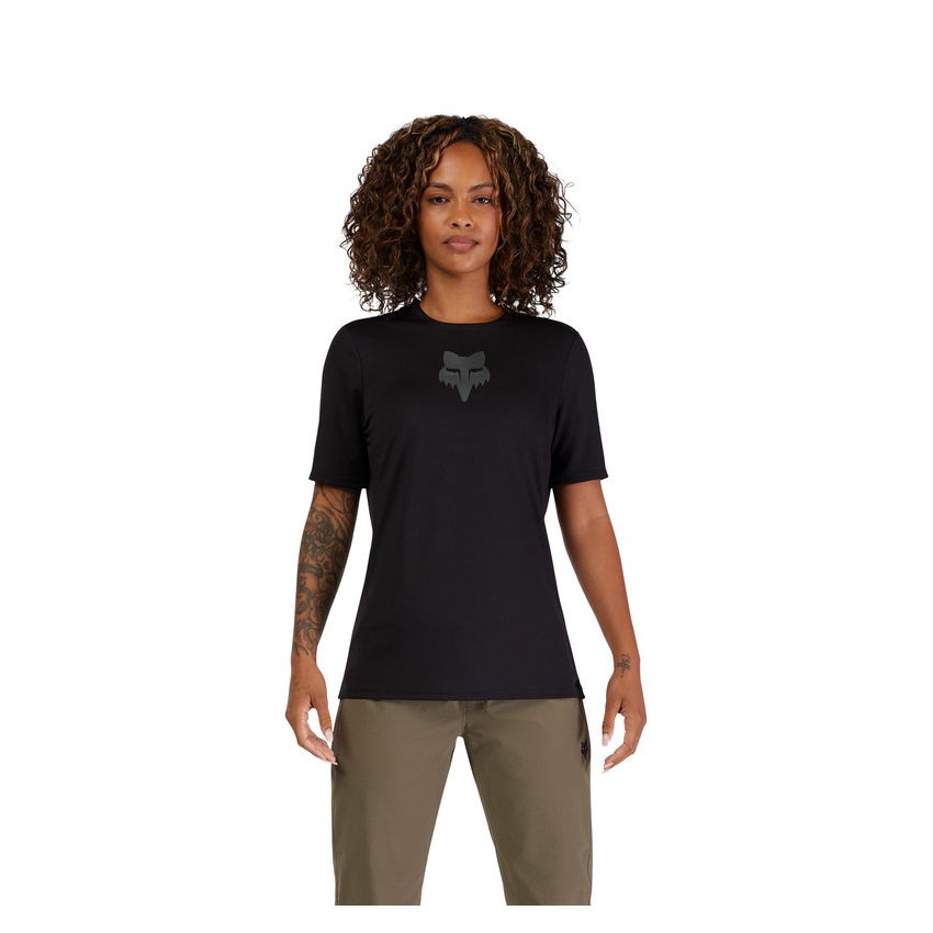 Fox Koszulka Rowerowa Damska  Ranger Head Black M