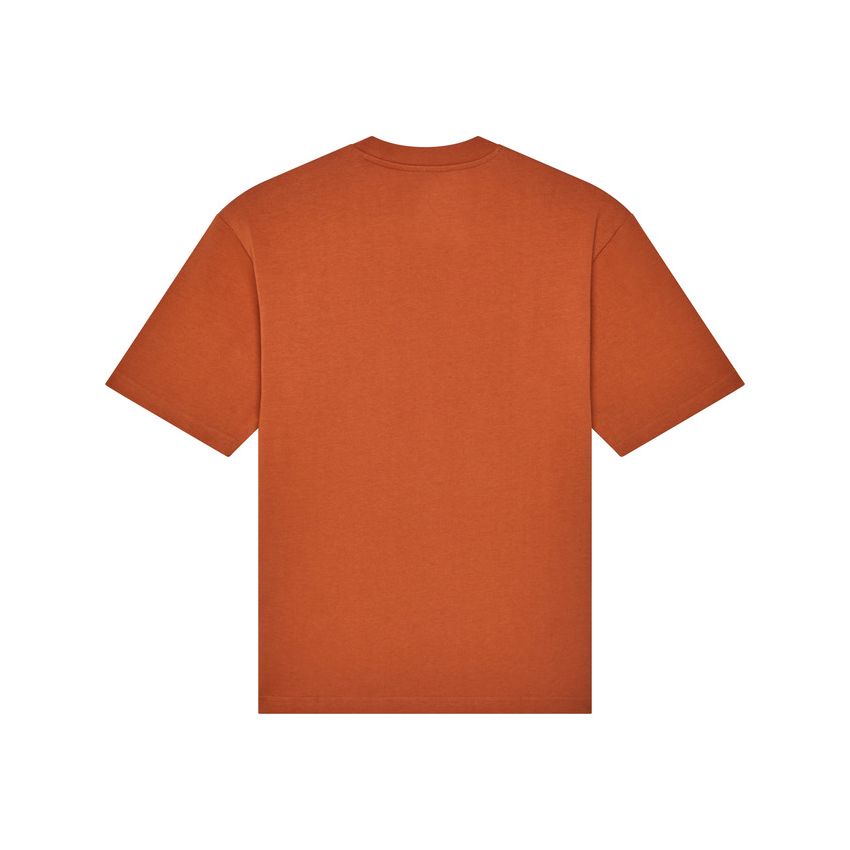 Fox T-shirt  Wordmark Oversized Chocolate L