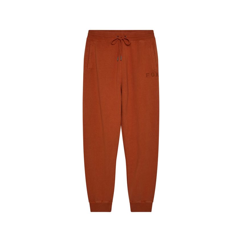 Fox Spodnie  Wordmark Fleece Jogger Cognac L