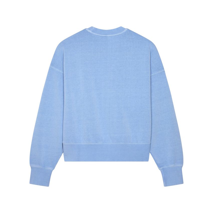 Fox Bluza Damska  Wordmark Oversized Fleece Crew Cashmere Blue Xs