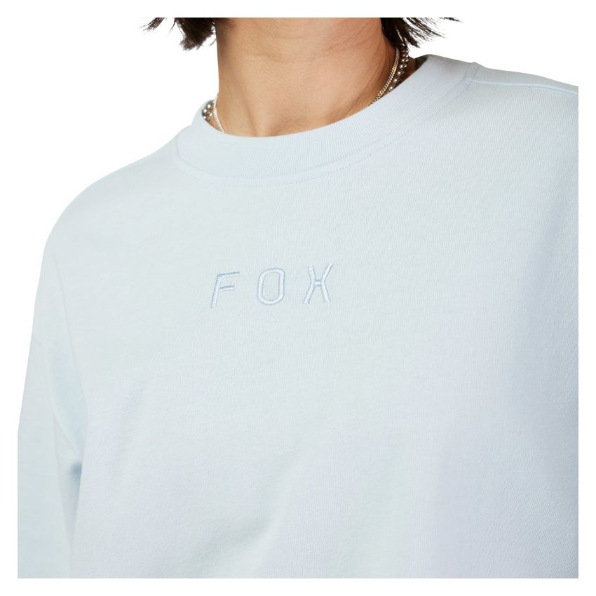 Fox T-shirt Damski  Wordmark Os Pale Blue Xs