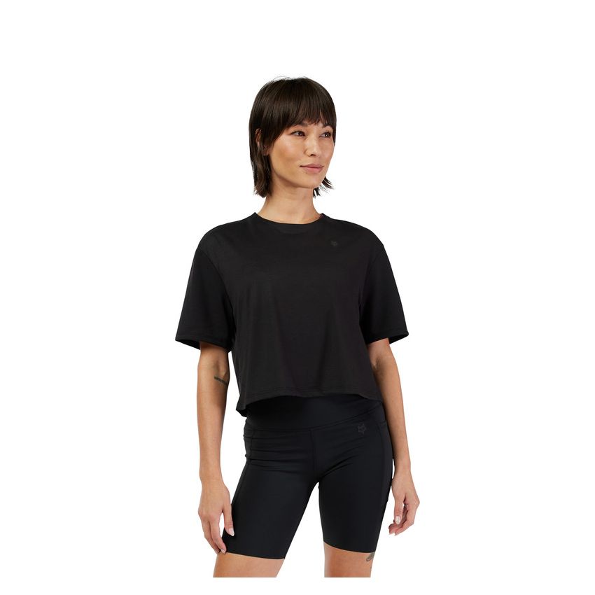 Fox T-shirt Damski  Forums Tech Black M