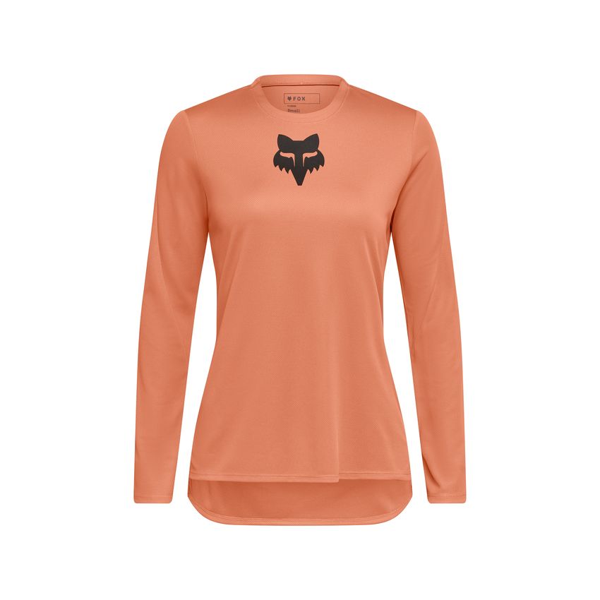 Fox Koszulka Rowerowa Z DŁugim RĘkawem Damska  Ranger  Head Coral Xs