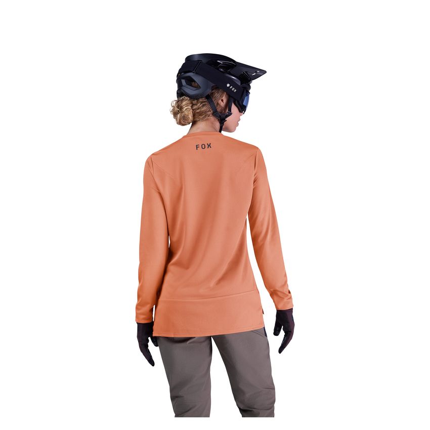 Fox Koszulka Rowerowa Z DŁugim RĘkawem Damska  Ranger  Head Coral Xs