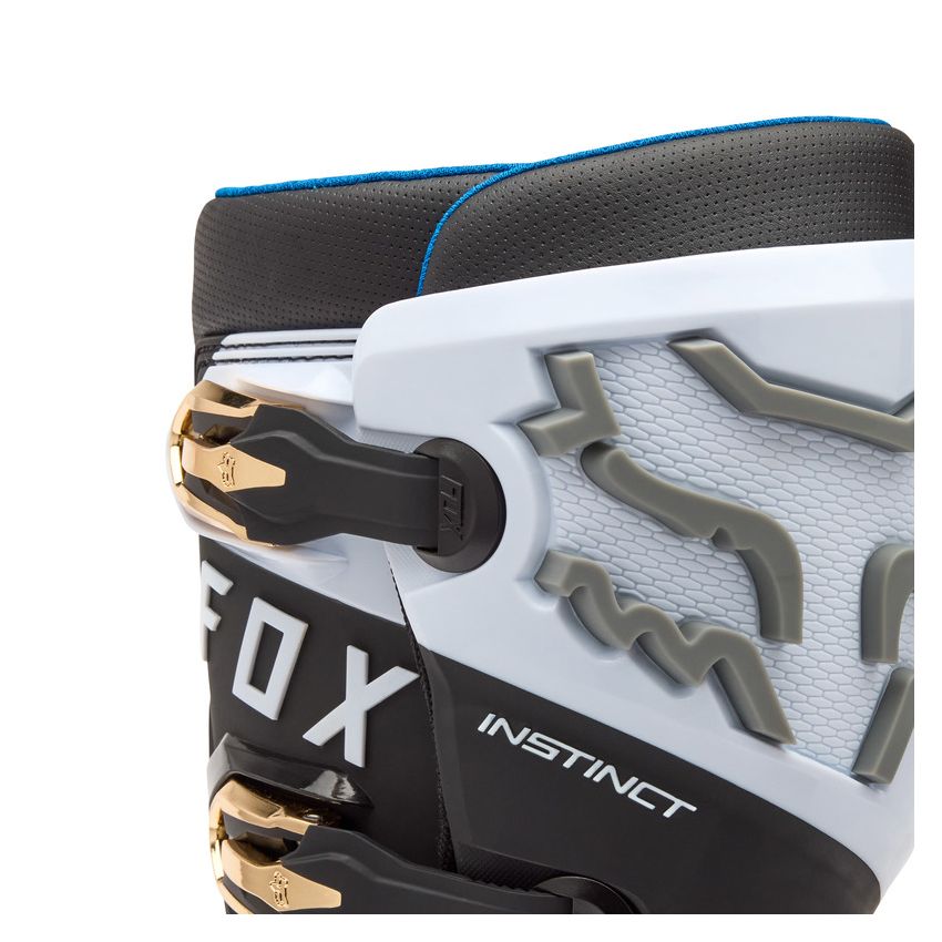 Fox Buty Motocyklowe  Instinct White Black Grey 9 (wkŁadka 265mm)