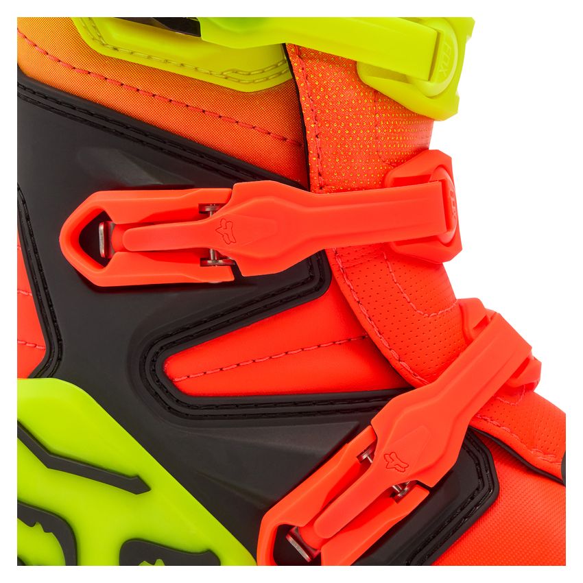 Fox Buty Motocyklowe Junior  Comp Orange Yellow Y3 (wkŁadka 222mm)