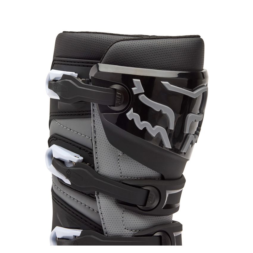 Fox Buty Motocyklowe Junior  Comp Core Black Grey Y5 (wkŁadka 225mm)