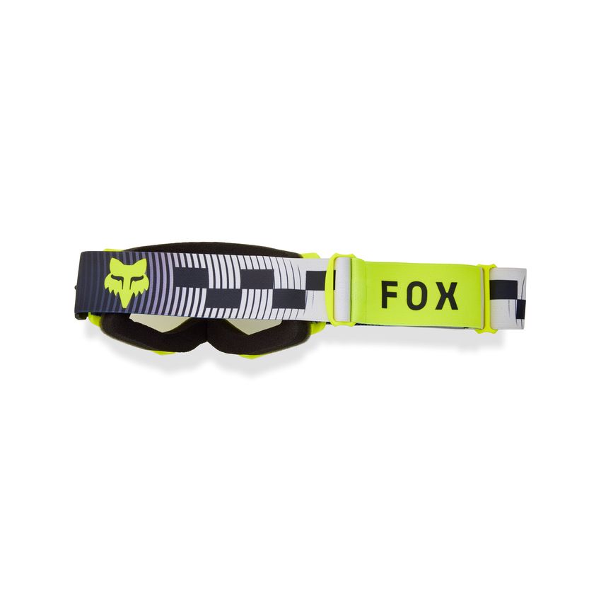 Fox Gogle Motocyklowe Junior  Main Collect Grey Yellow Yos