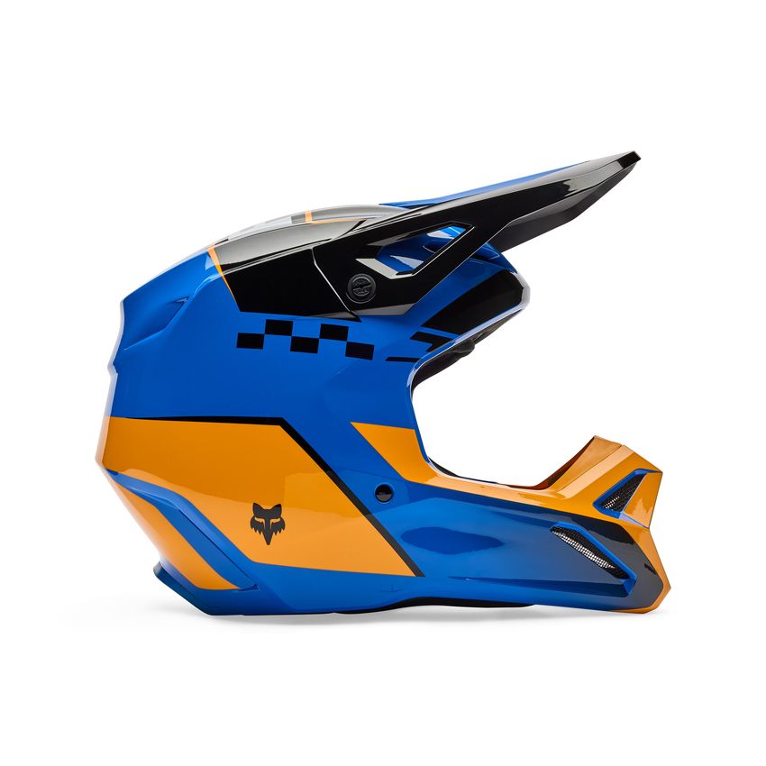 Fox Kask Motocyklowy  V1 Collect Blue S
