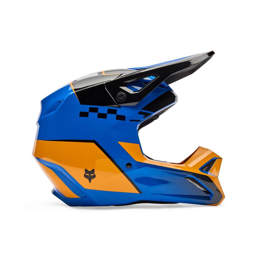 Fox Kask Motocyklowy  V1 Collect Blue S