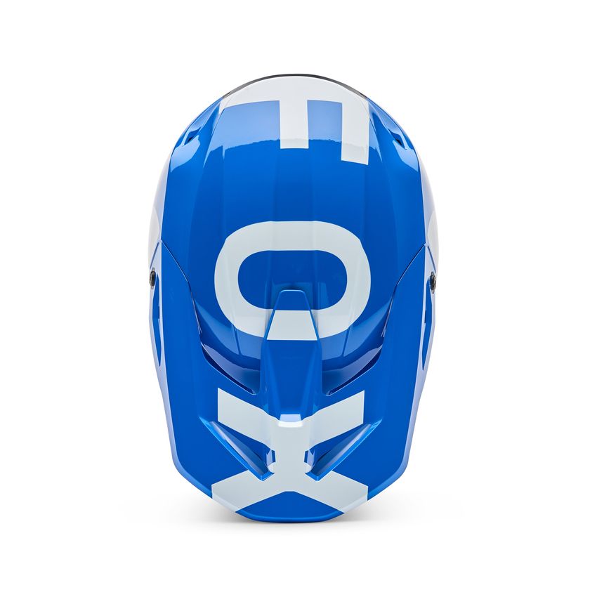 Fox Kask Motocyklowy  V1 Shield Blue S