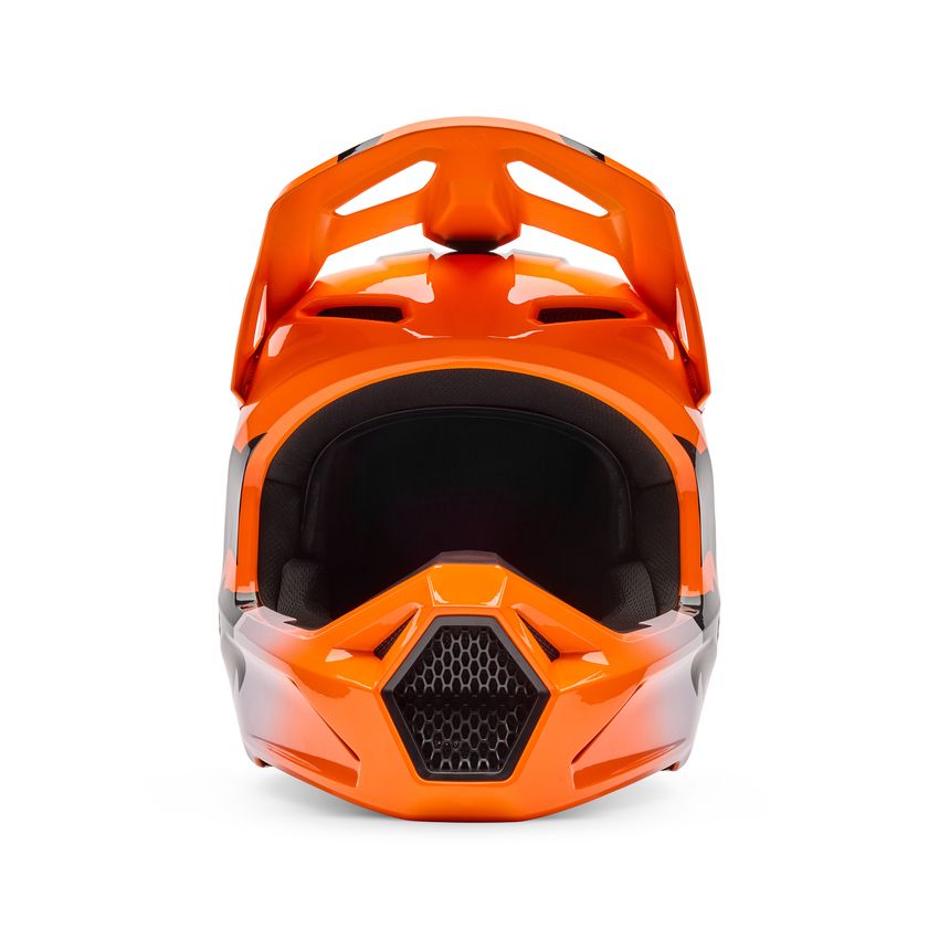 Fox Kask Motocyklowy  V1 Shield Fluo Orange S