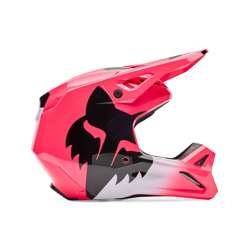Fox Kask Motocyklowy  V1 Shield Pink Xs