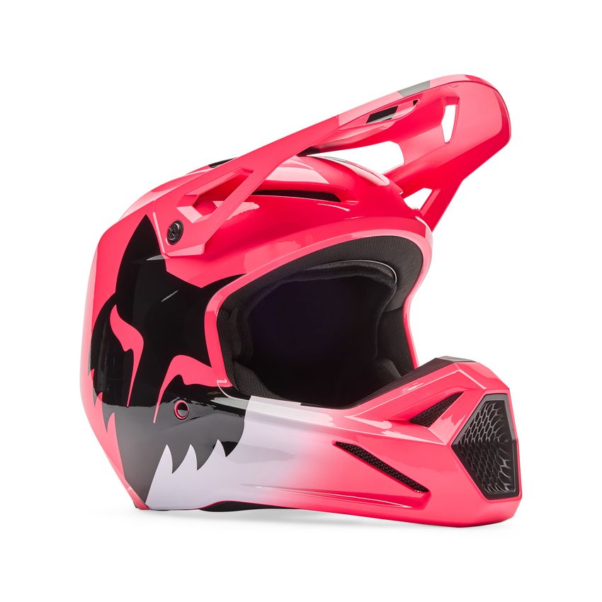 Fox Kask Motocyklowy  V1 Shield Pink Xs