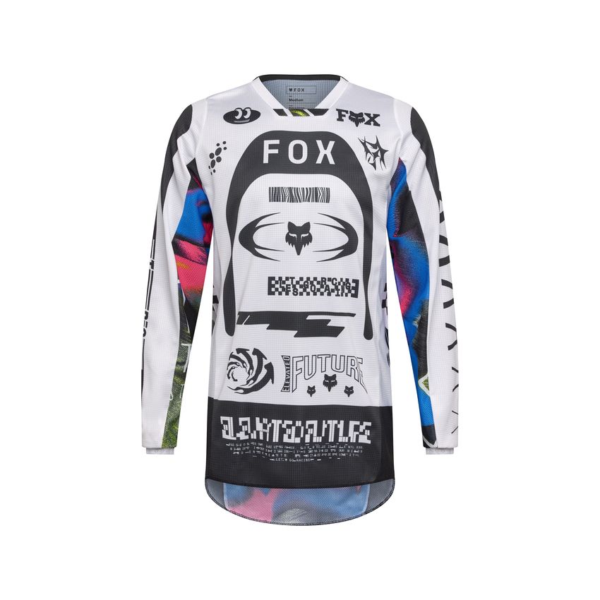 Fox Bluza Motocyklowa  180 Image Cosmo White Black S