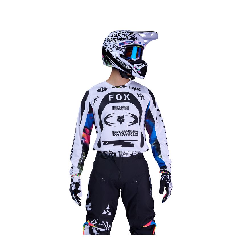 Fox Bluza Motocyklowa  180 Image Cosmo White Black S