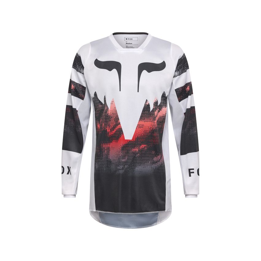 Fox Bluza Motocyklowa  180 Kairos White Fluo Red S