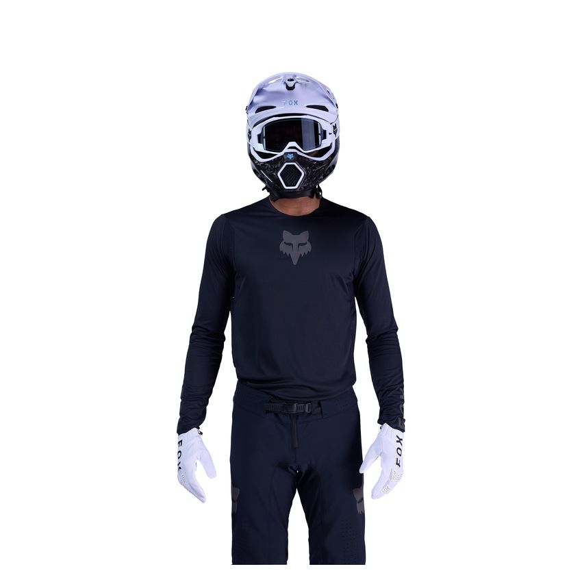 Fox Bluza Motocyklowa  Flexair Blackout Black S