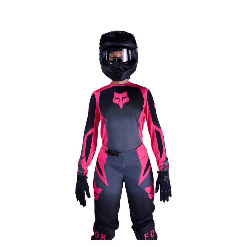 Fox Bluza Motocyklowa Damska  180 Shield Black Pink Xs