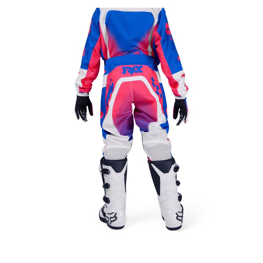 Fox Spodnie Motocyklowe Junior  180 Collect Blue Pink Y22
