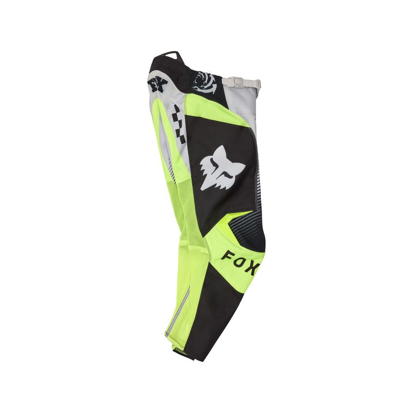 Fox Spodnie Motocyklowe Junior  180 Collect Grey Yellow 22