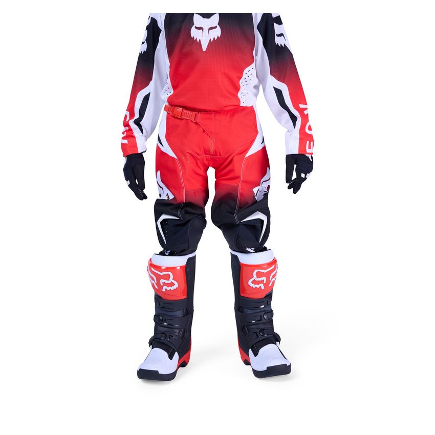 Fox Spodnie Motocyklowe Junior  180 Shield Fluo Red Y22